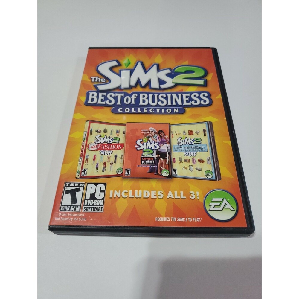 Sims Best Of Business Collection PC 2009 Includes MANUAL